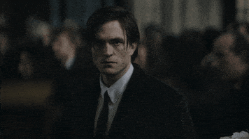 Robert Pattinson Reaction GIF by The Batman