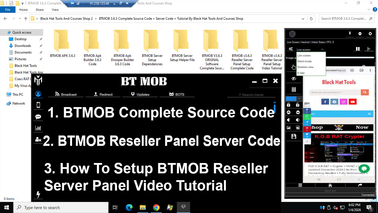 Btmob source code