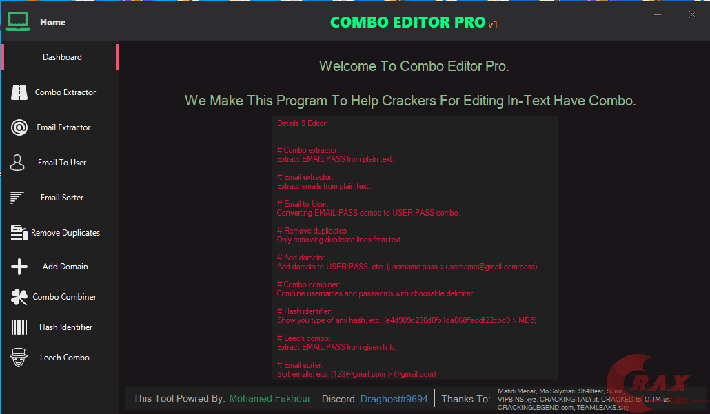 Combo Editor Pro