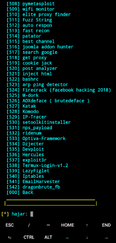 DarkFly Tool List  Termux