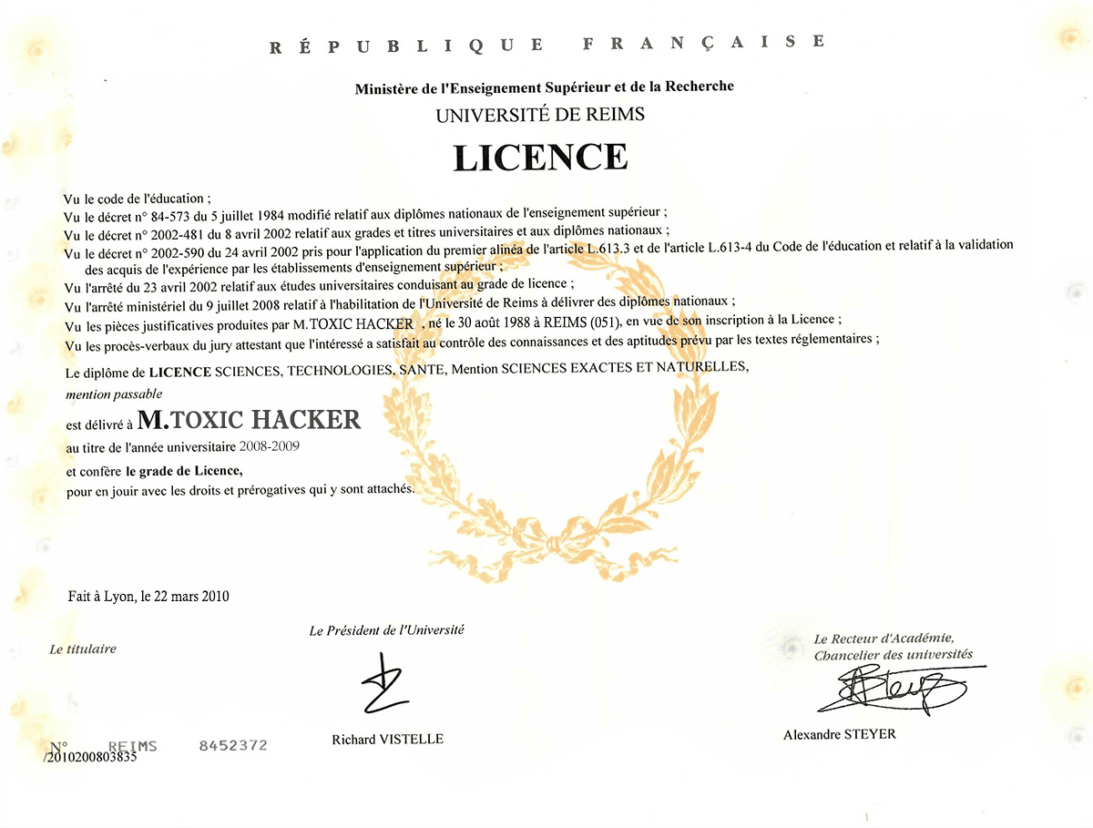 FR license
