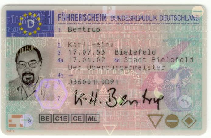 Fuehrerschein Bentrup