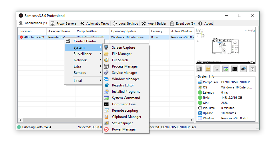 Main screen feature image