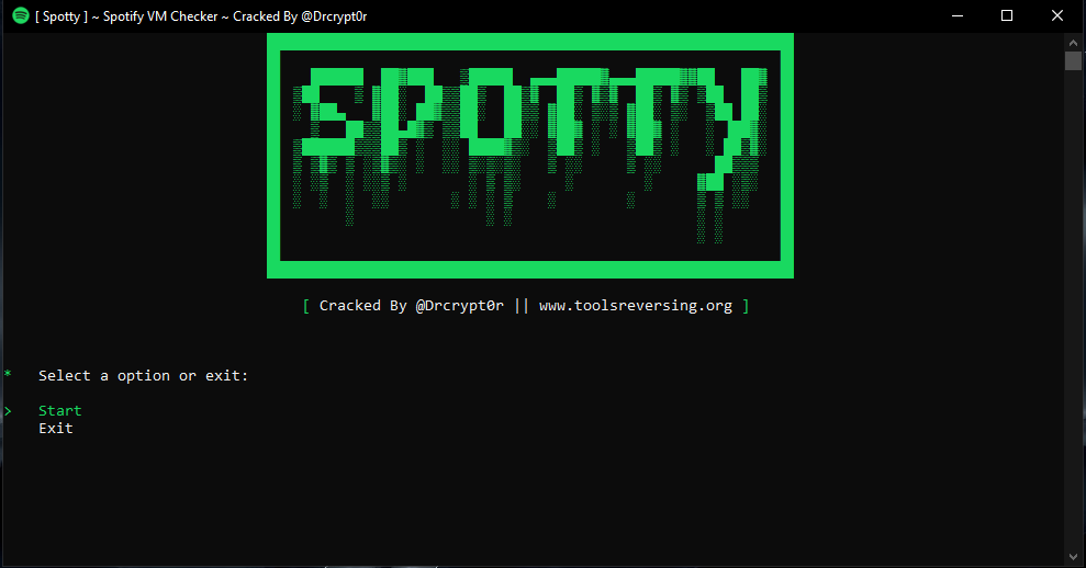 Spotify vm