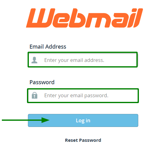 Webmail access