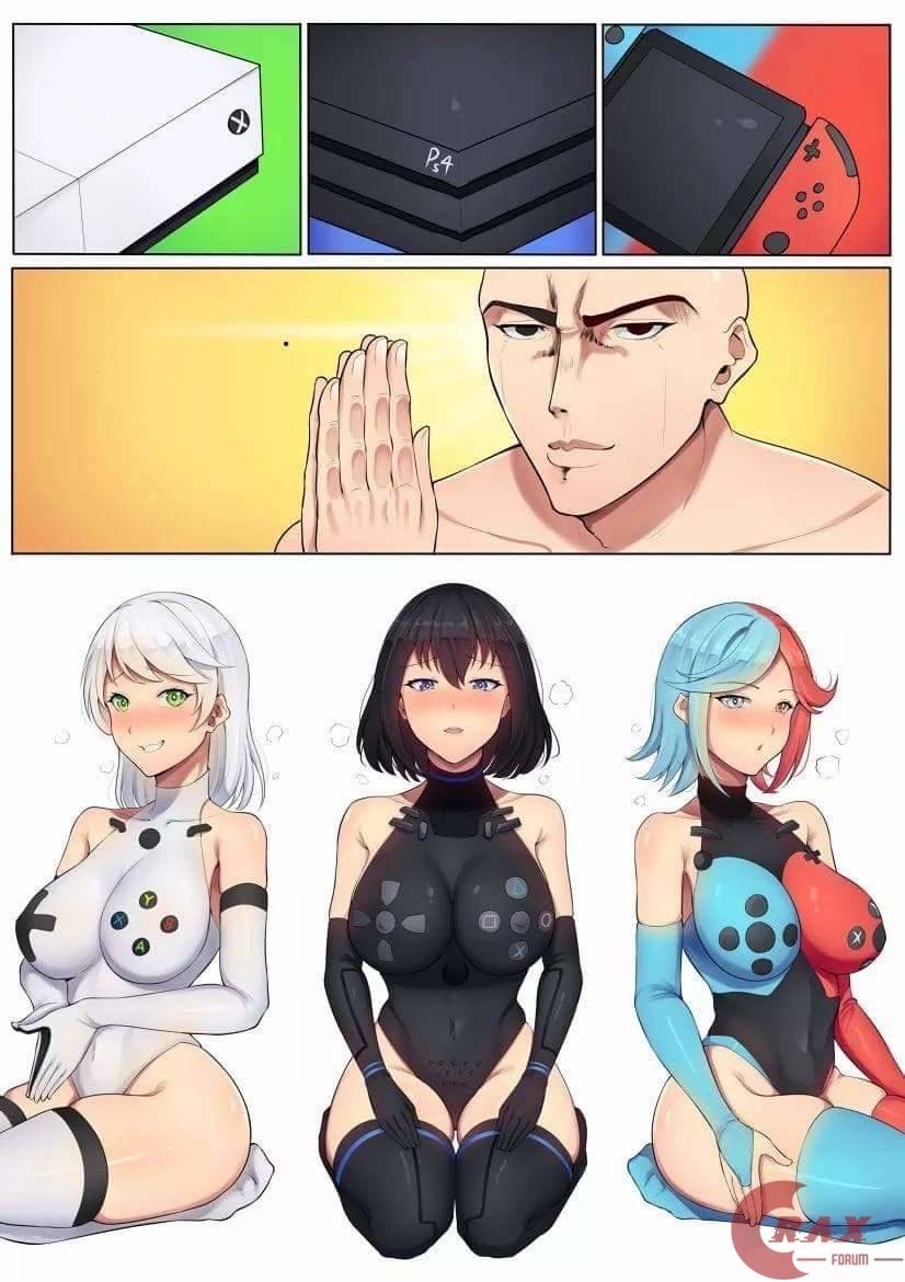 Anime console meme 18+