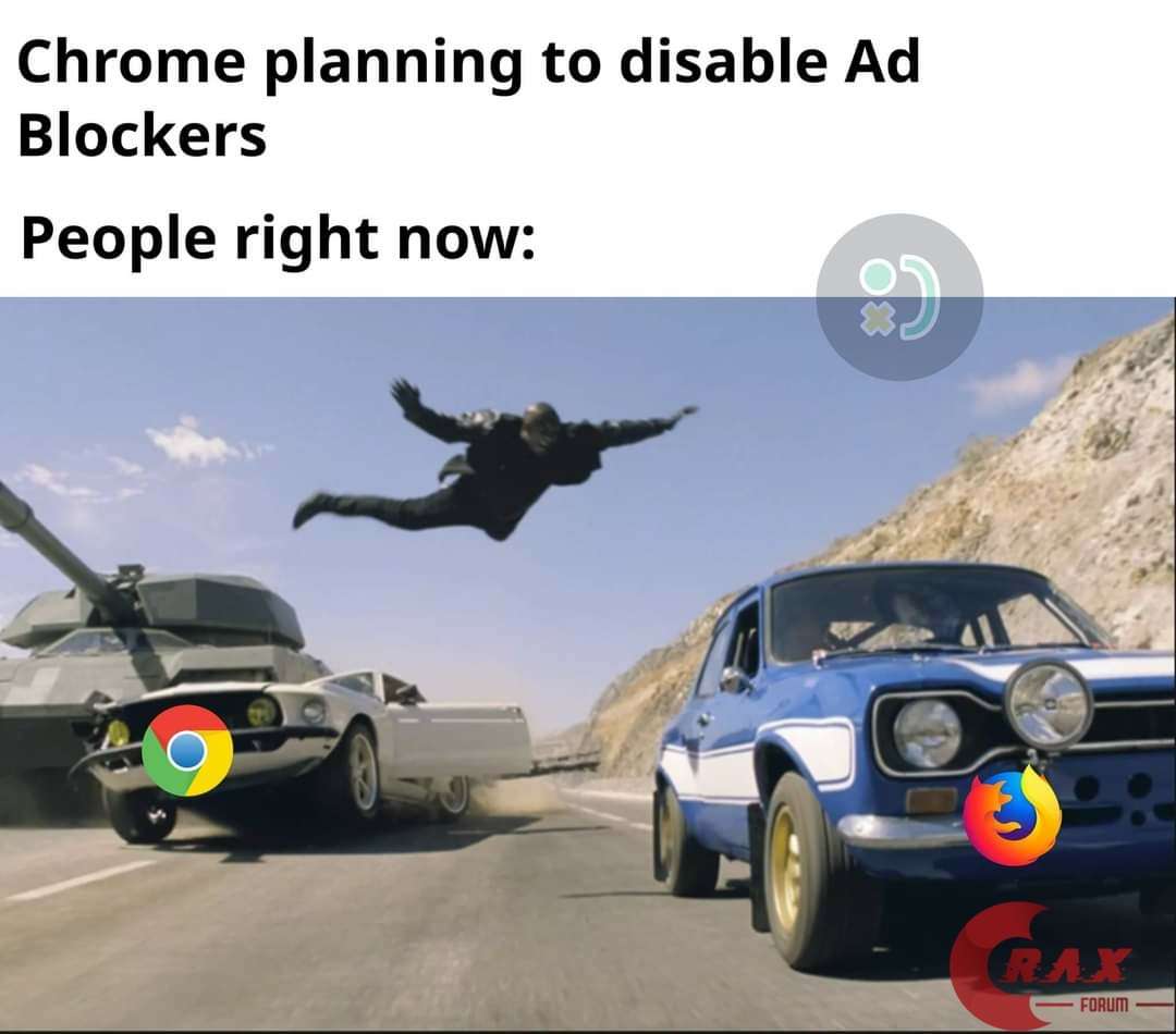 Chrome browser meme